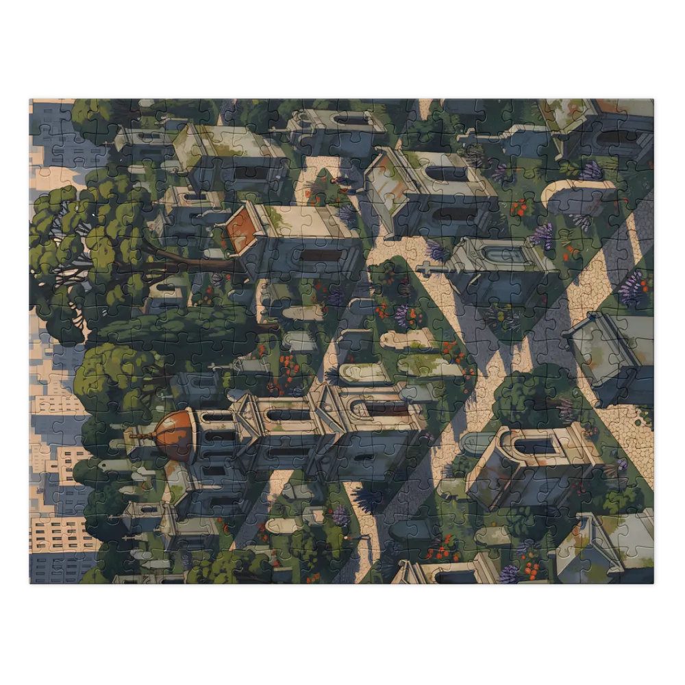 Urban Cemetery | Jigsaw Puzzles