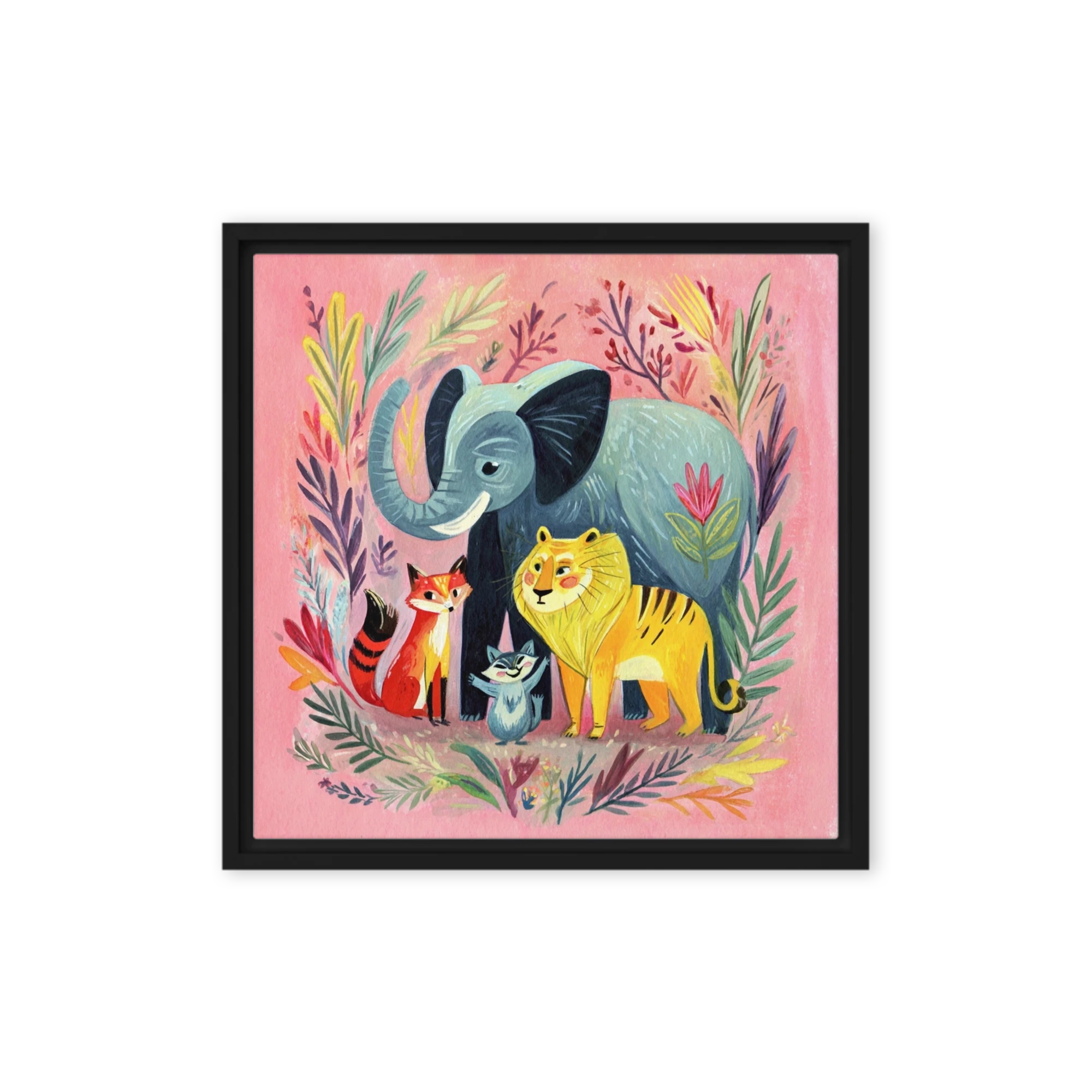 Pink Jungle Friends
