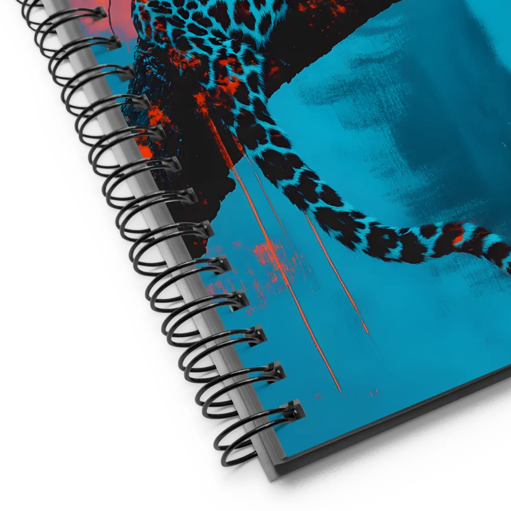 Electric Leopard Roost 
 Spiral Notebook | 140 pages