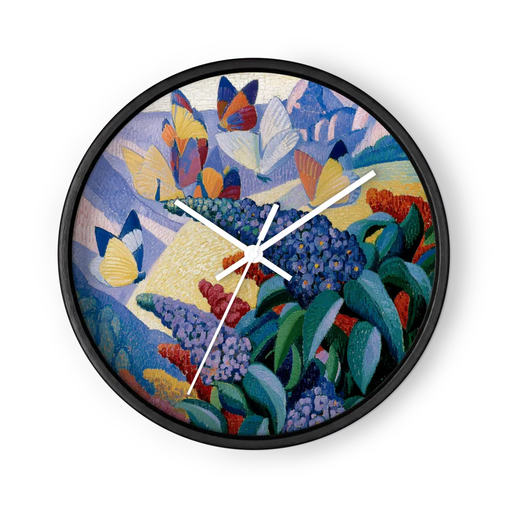 Dragonfly Wings Over the Lily Pond — Pointillist Garden Light