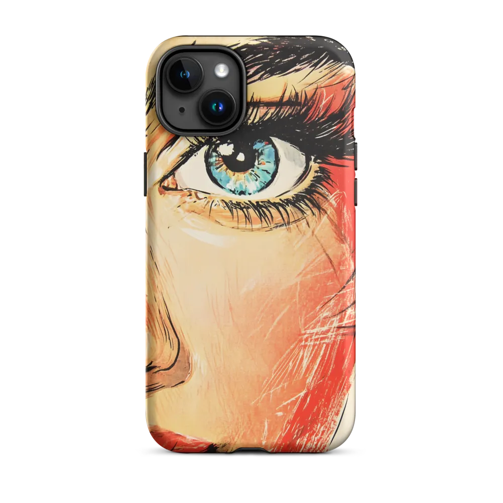 Portrait Close-Up of an Eye | Phone Case