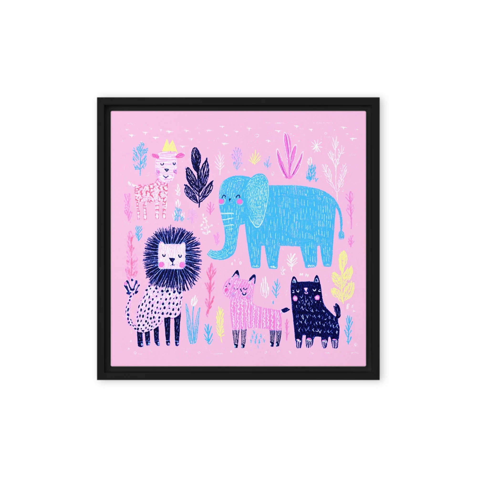Pink Safari Friends