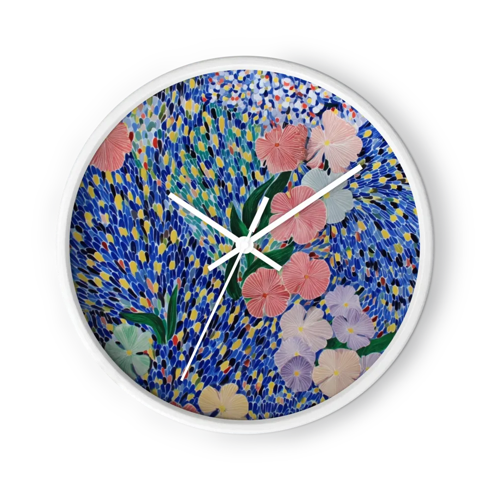 Pointillist Garden of Blossoms