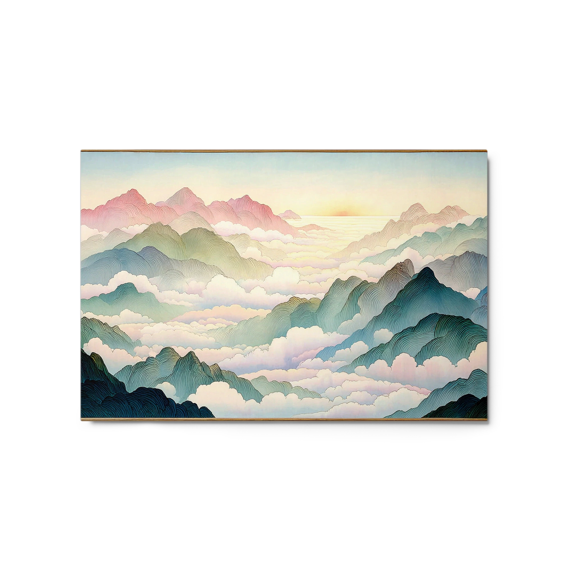 Peaks Above the Clouds