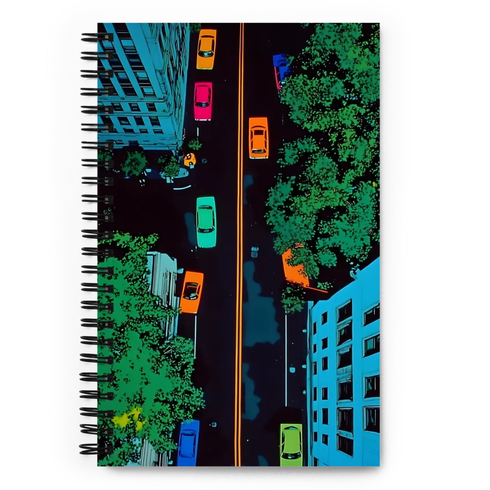 Urban Traffic Flow 
 Spiral Notebook | 140 pages