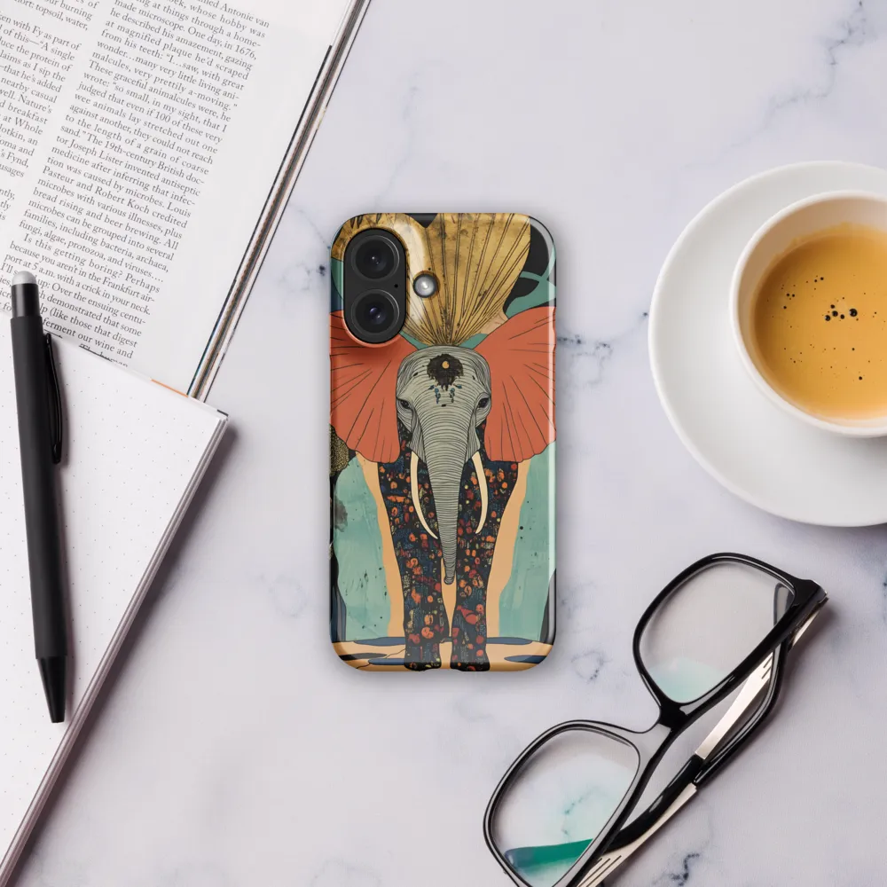 Elephant's Golden Dream 
 Samsung Galaxy S25 | Snap Case