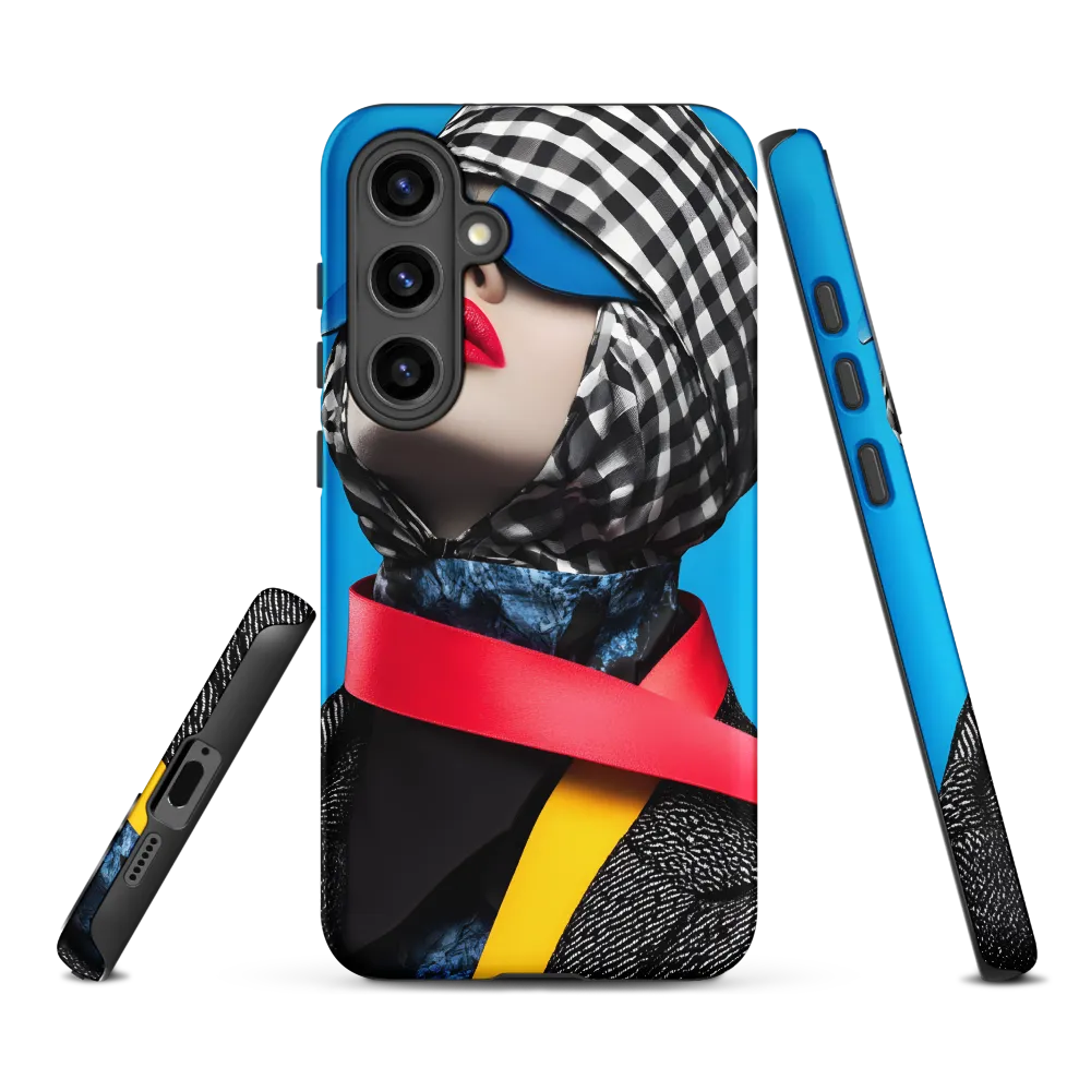 Striking Fashion Model Portrait | Phone Case