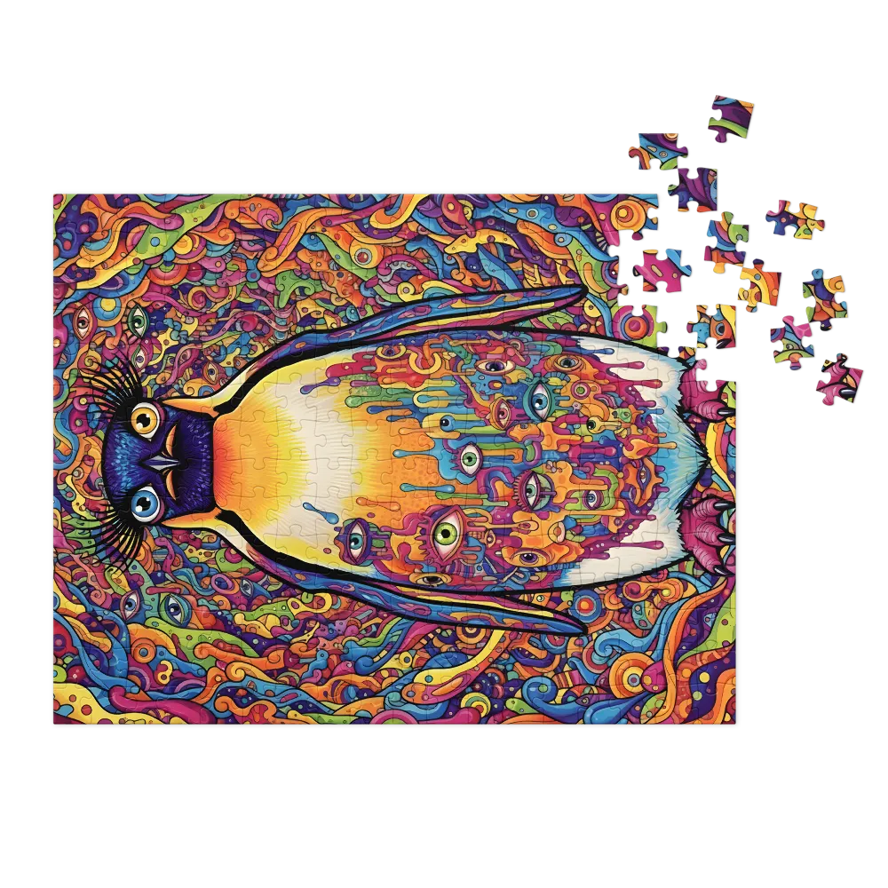 Psychedelic Penguin | Jigsaw Puzzles