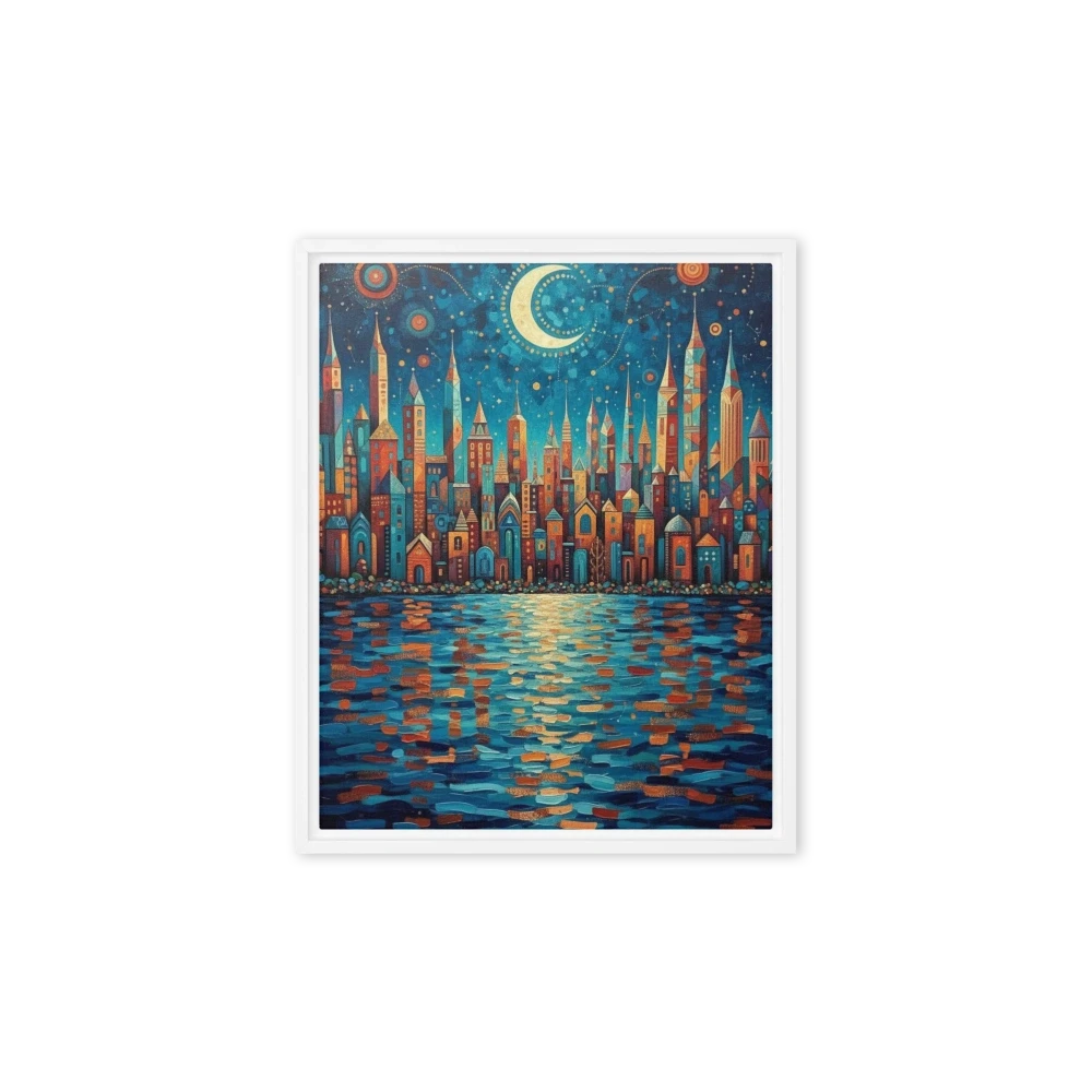 Fantastical Moonlit City
