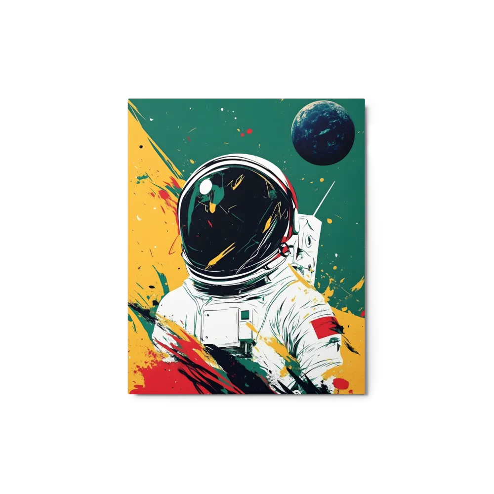 Cosmic Journey Splatter Art 
 Canvas | 30″x 30″