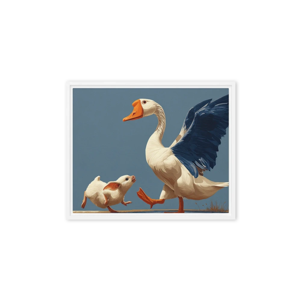 The Parading Goose | Art Print