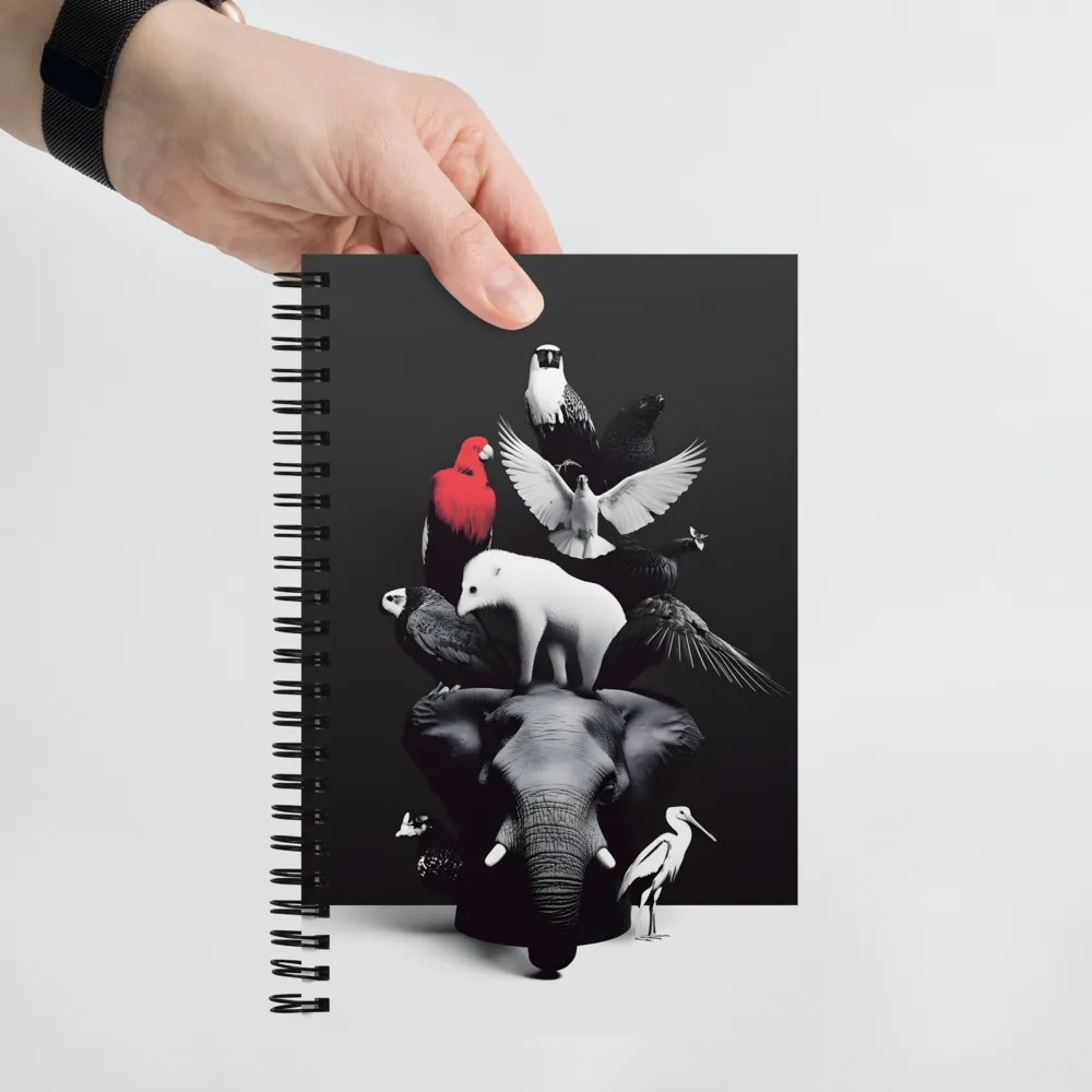 Wildlife Totem 
 Spiral Notebook | 140 pages