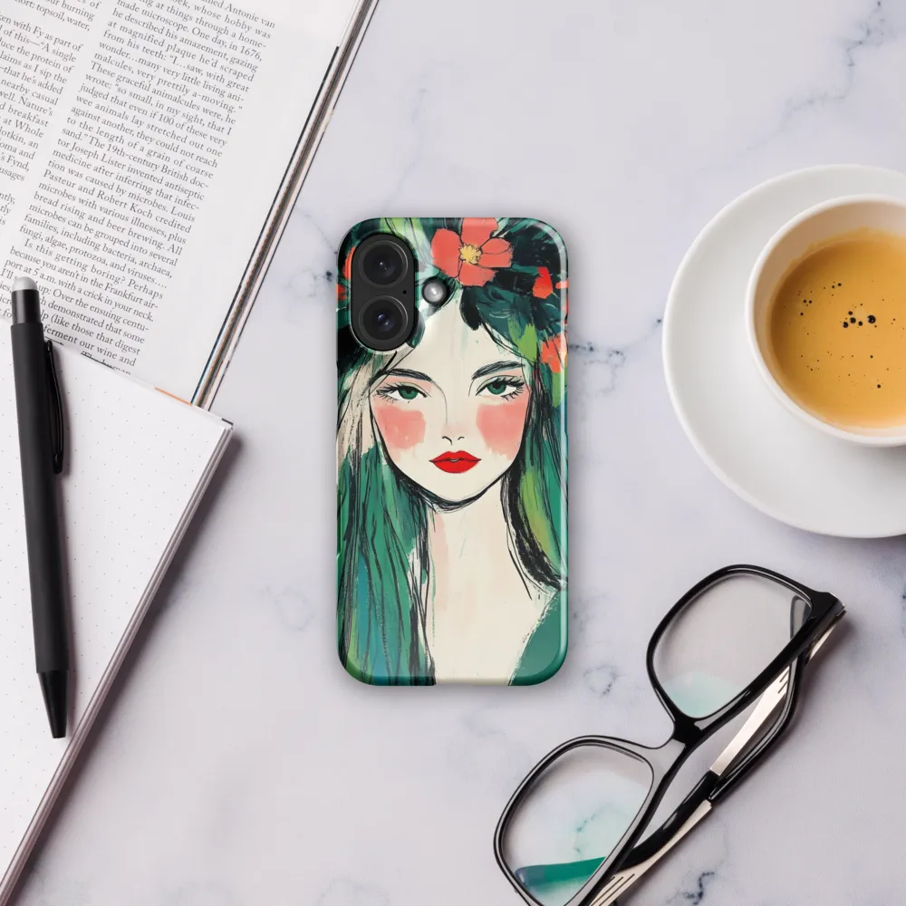Verdant Bloom Portrait 
 iPhone 11 Pro Max | Snap Case