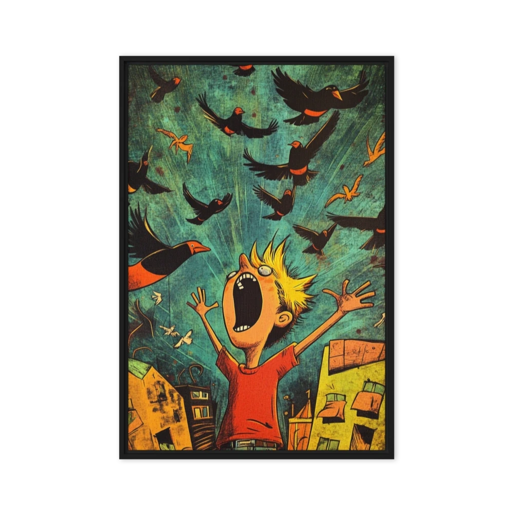 Boy and Birds