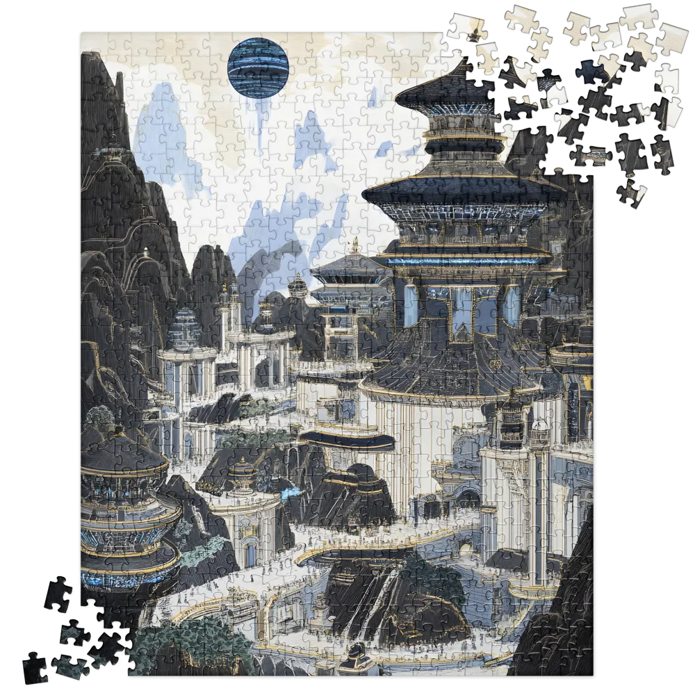 Celestial Cityscape 
 Jigsaw Puzzle