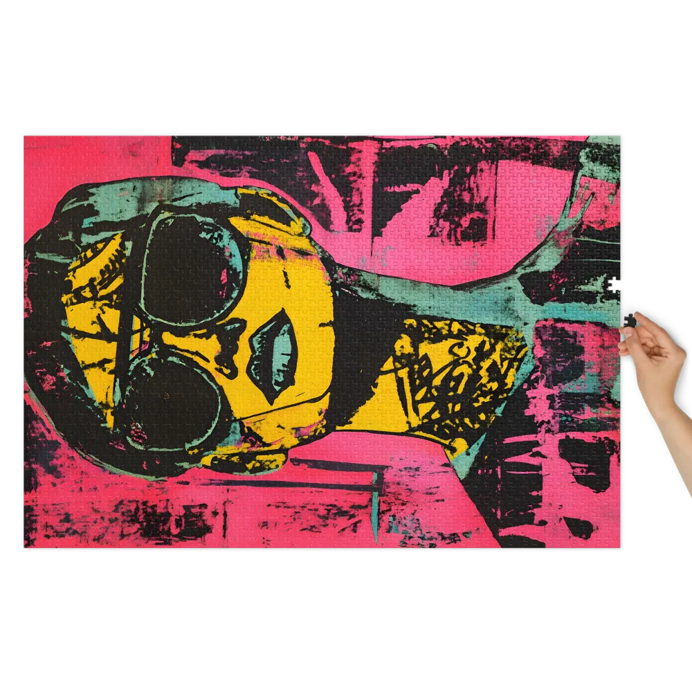Neon Pop Portrait | Jigsaw Puzzles