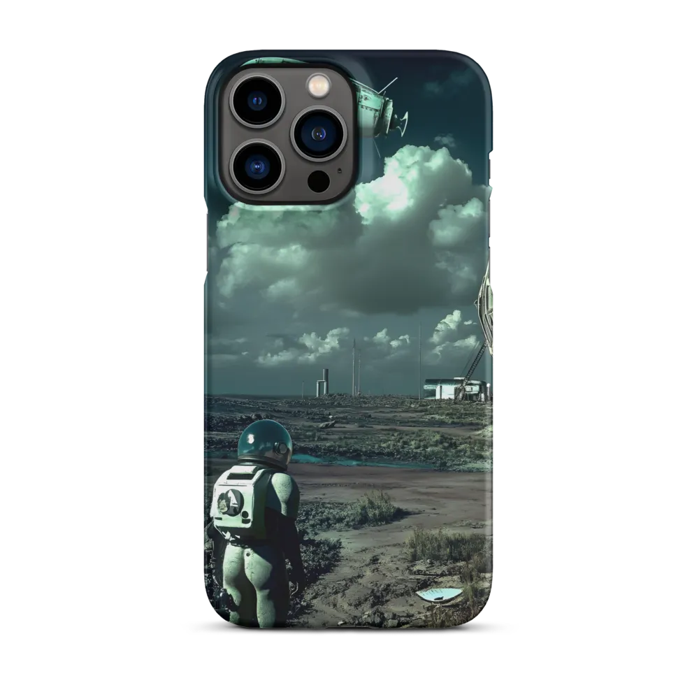 Surreal Astronaut with Blimp | Phone Case