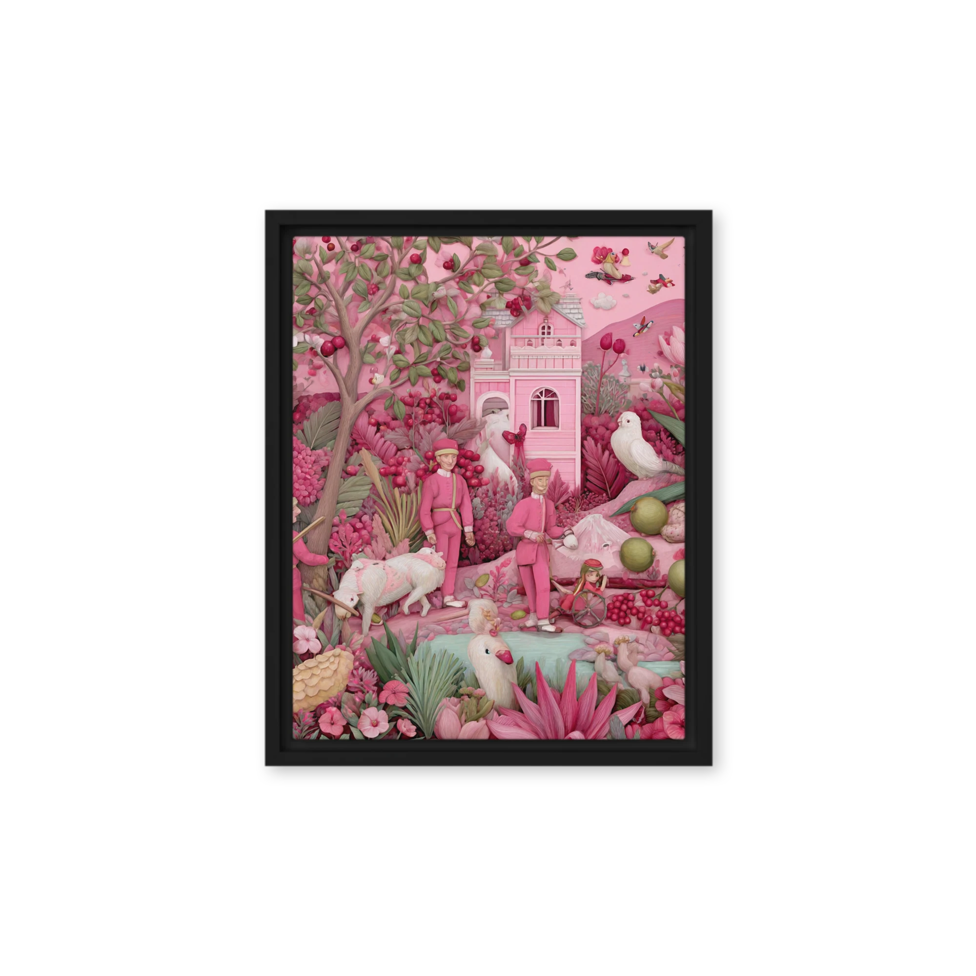The Whimsical Pink Garden