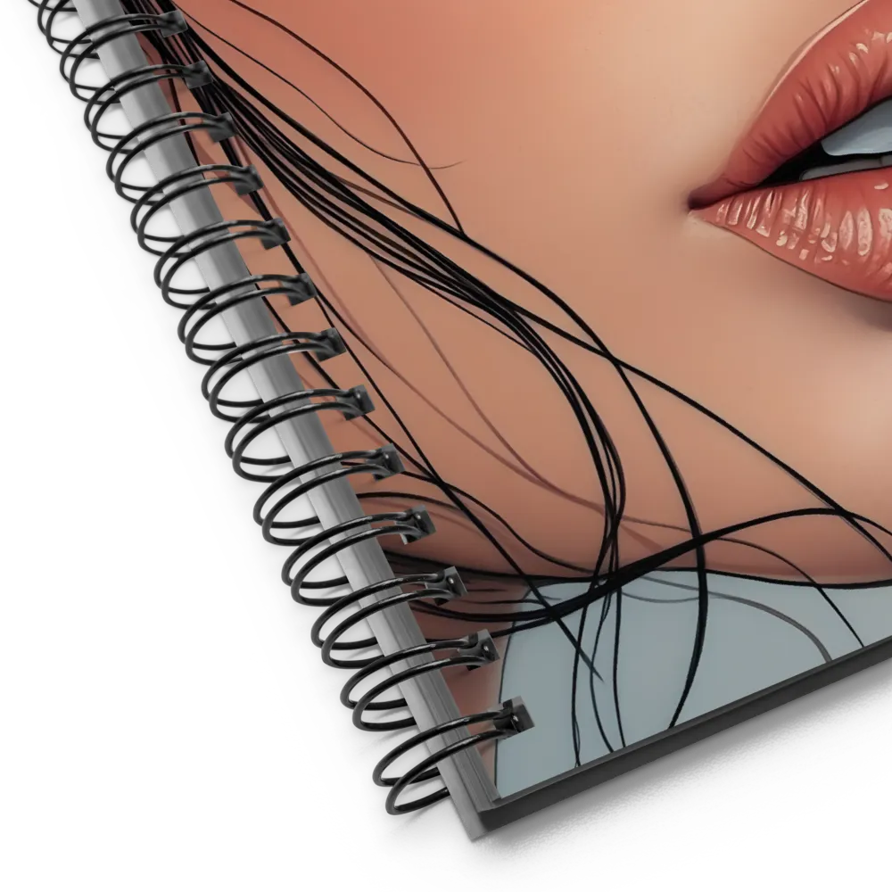 Gaze of Blue 
 Spiral Notebook | 140 pages