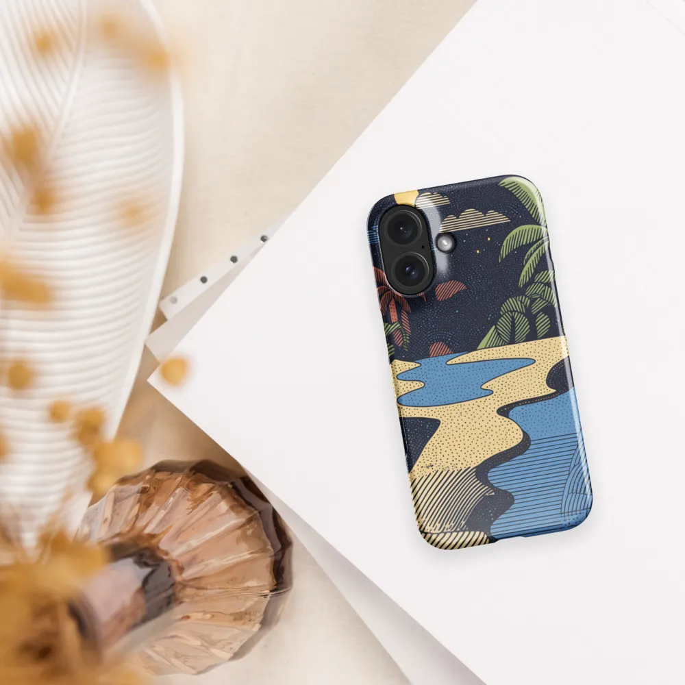 Nocturnal Oasis 
 iPhone 15 Pro | MagSafe® Tough Case