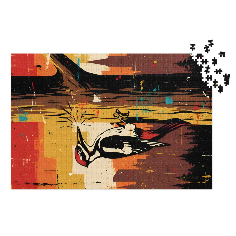 Urban Woodpecker | Jigsaw Puzzles