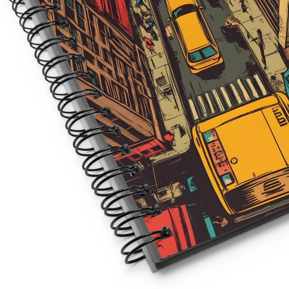Urban Overhead 
 Spiral Notebook | 140 pages