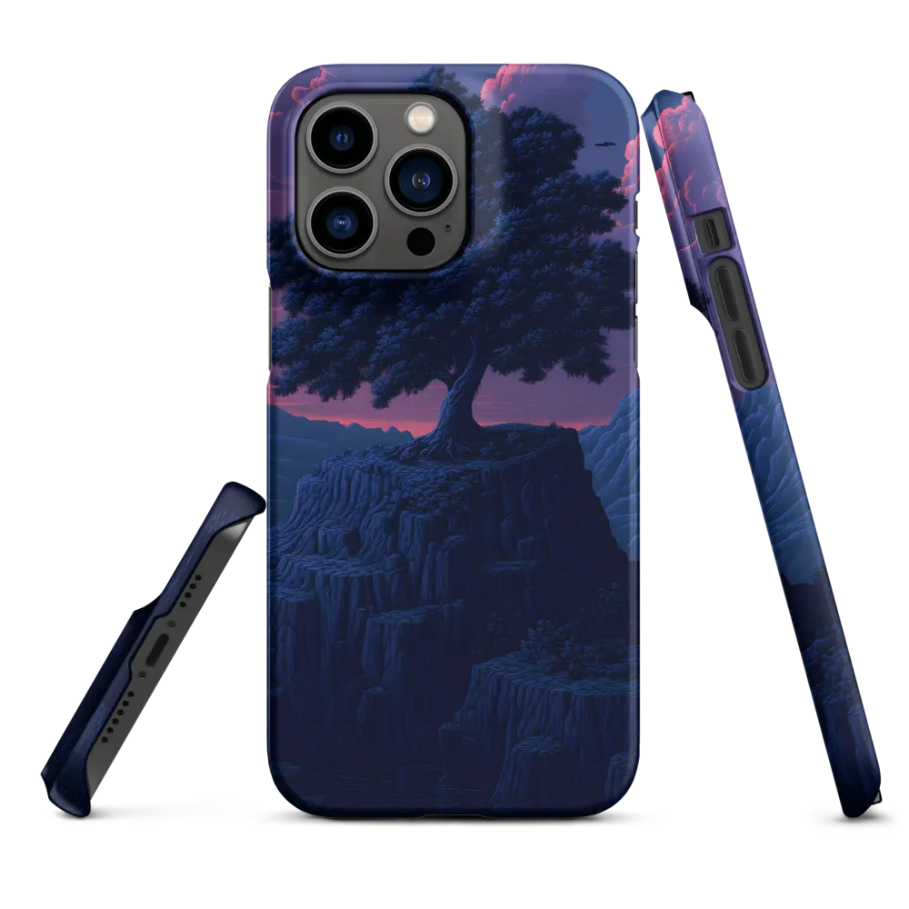 Solitary Tree on Cliff | Phone Case