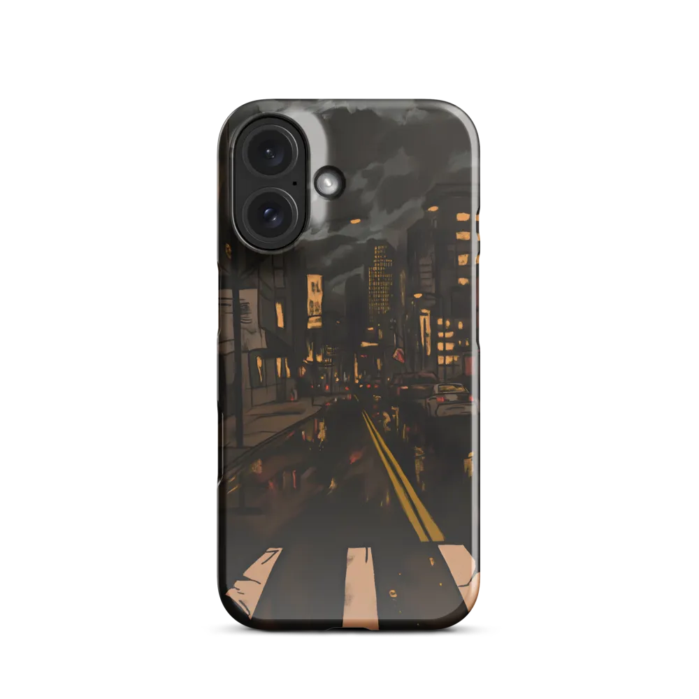 Urban Nocturne with Reflections 
 Samsung Galaxy S20 FE | Tough Case