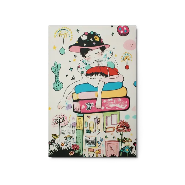 Dreamy Book House | Art Print