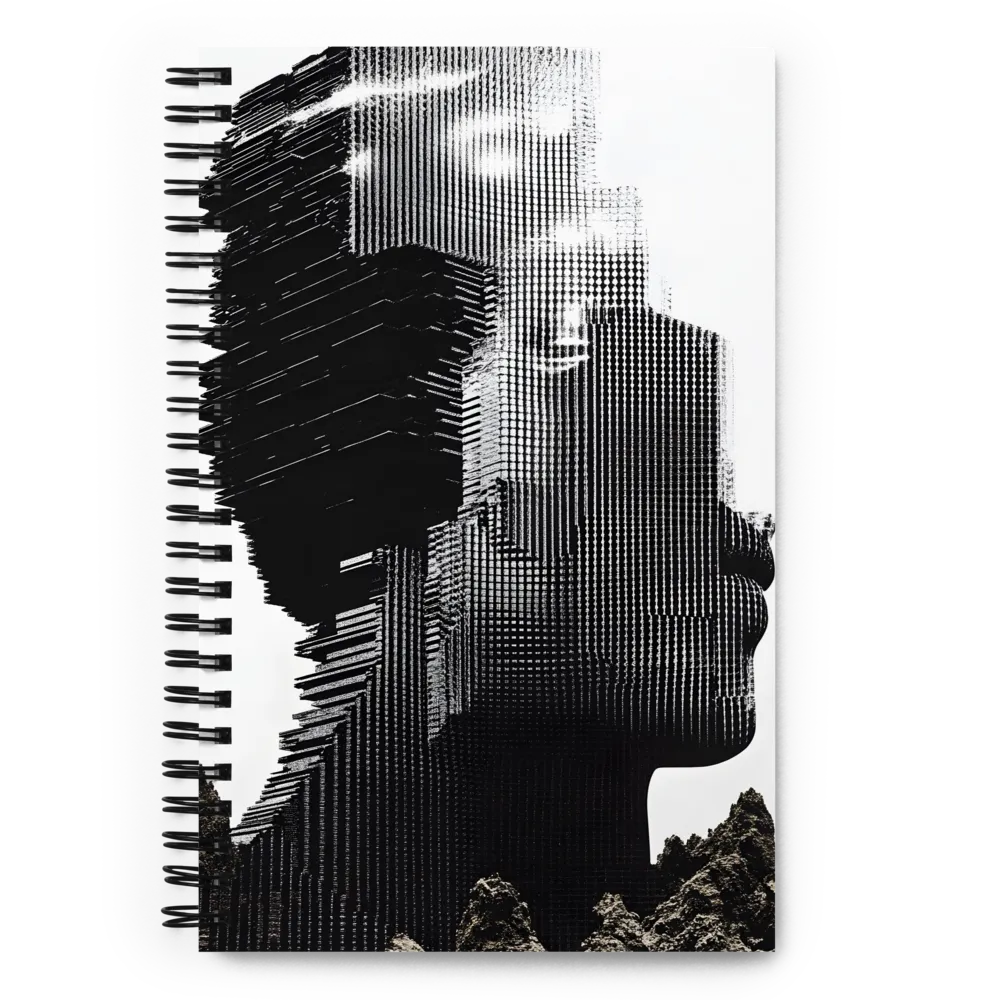 Fragmented Echoes 
 Spiral Notebook | 140 pages