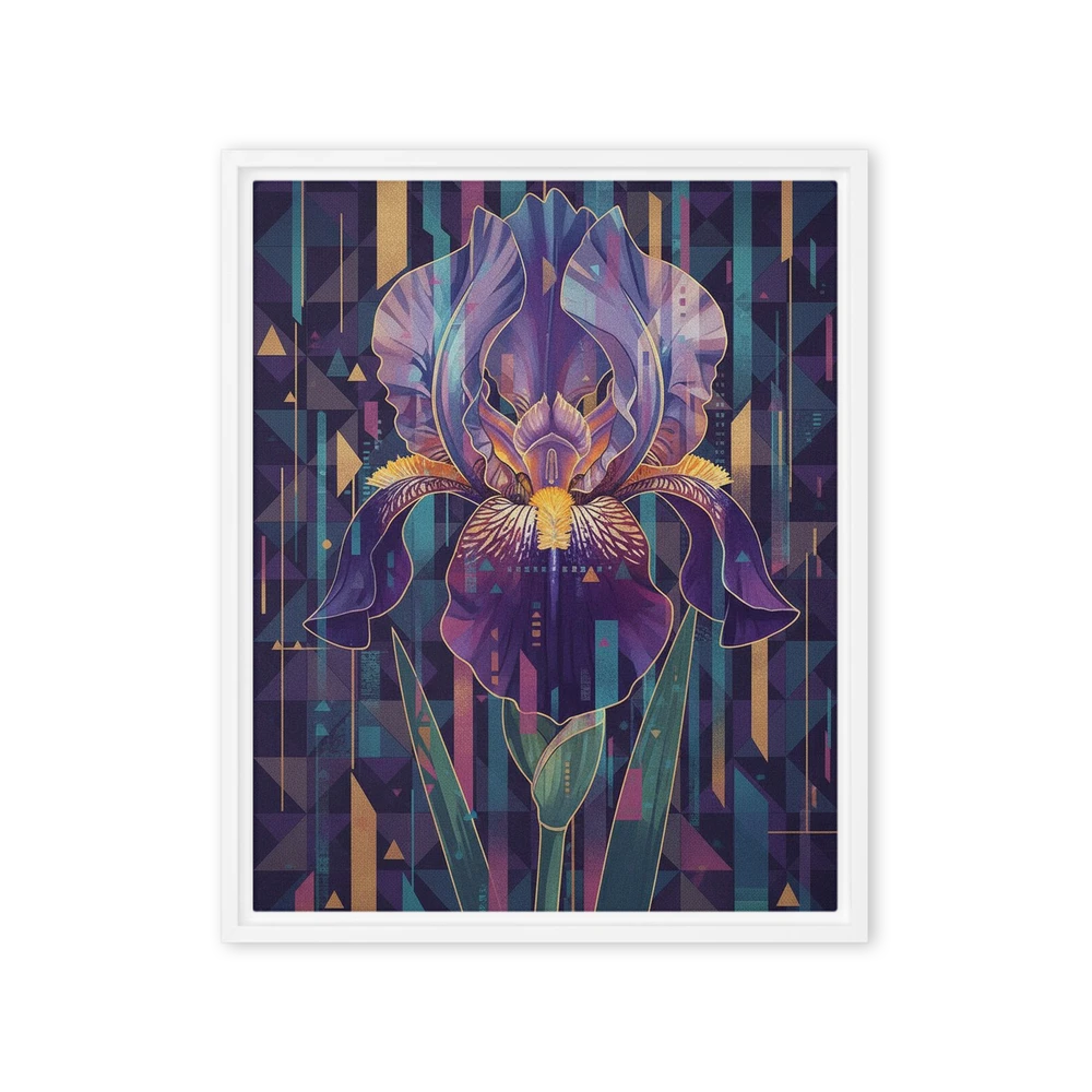 Geometric Iris | Art Print