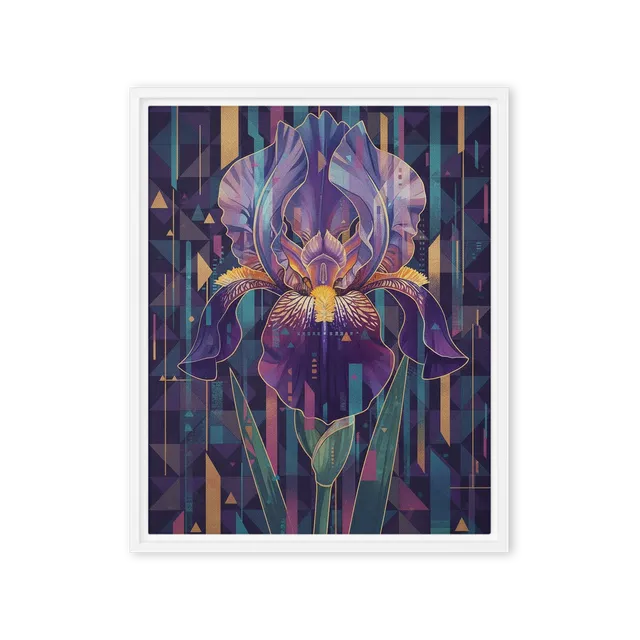 Geometric Iris | Art Print