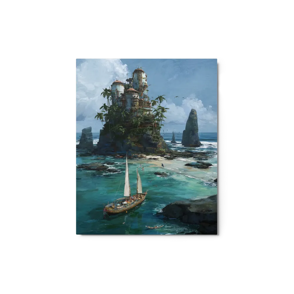Coastal Island Fortress | Art Print