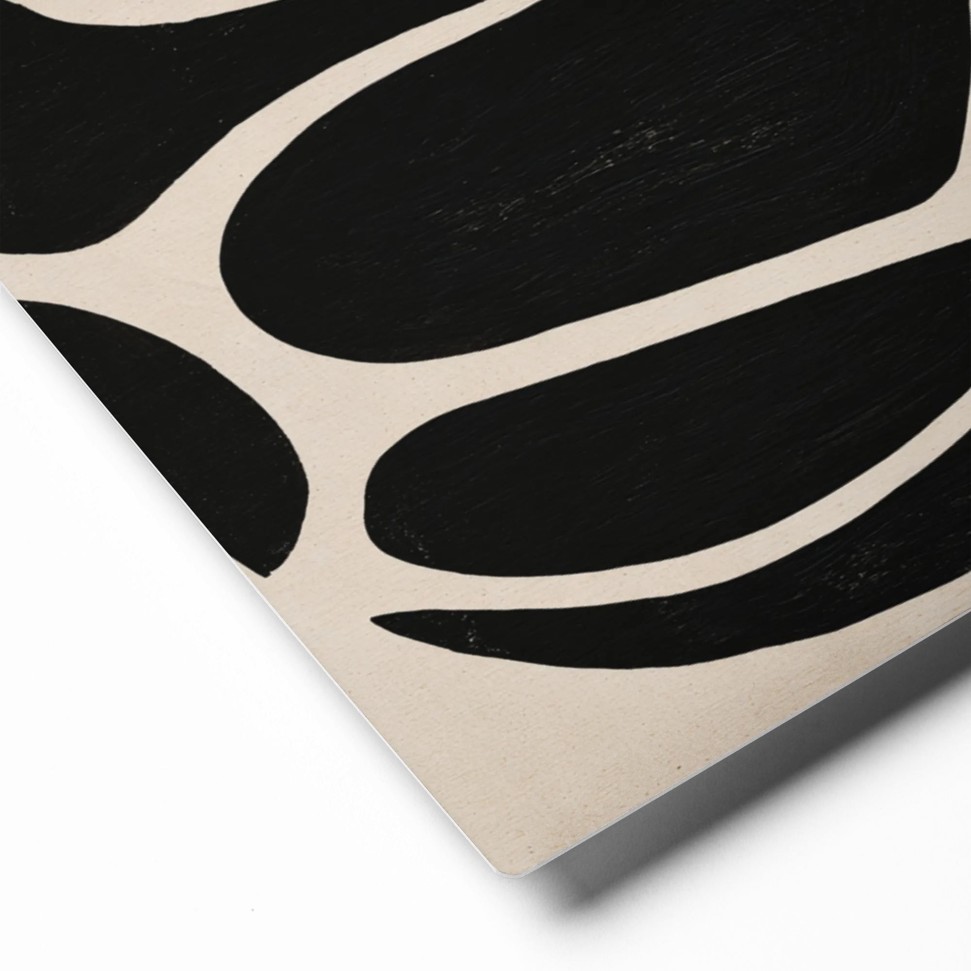 Interlocking Organic Forms | Art Print