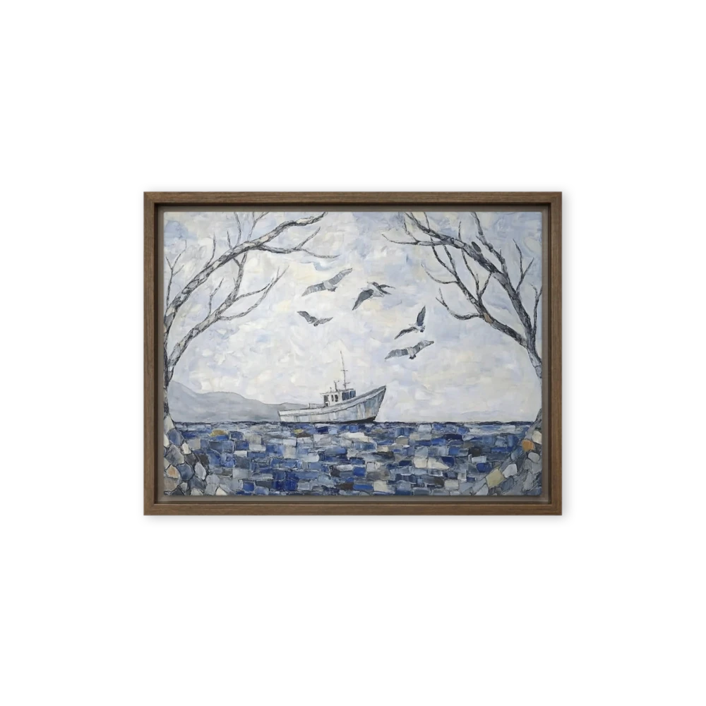 Seafaring Solitude | Art Print
