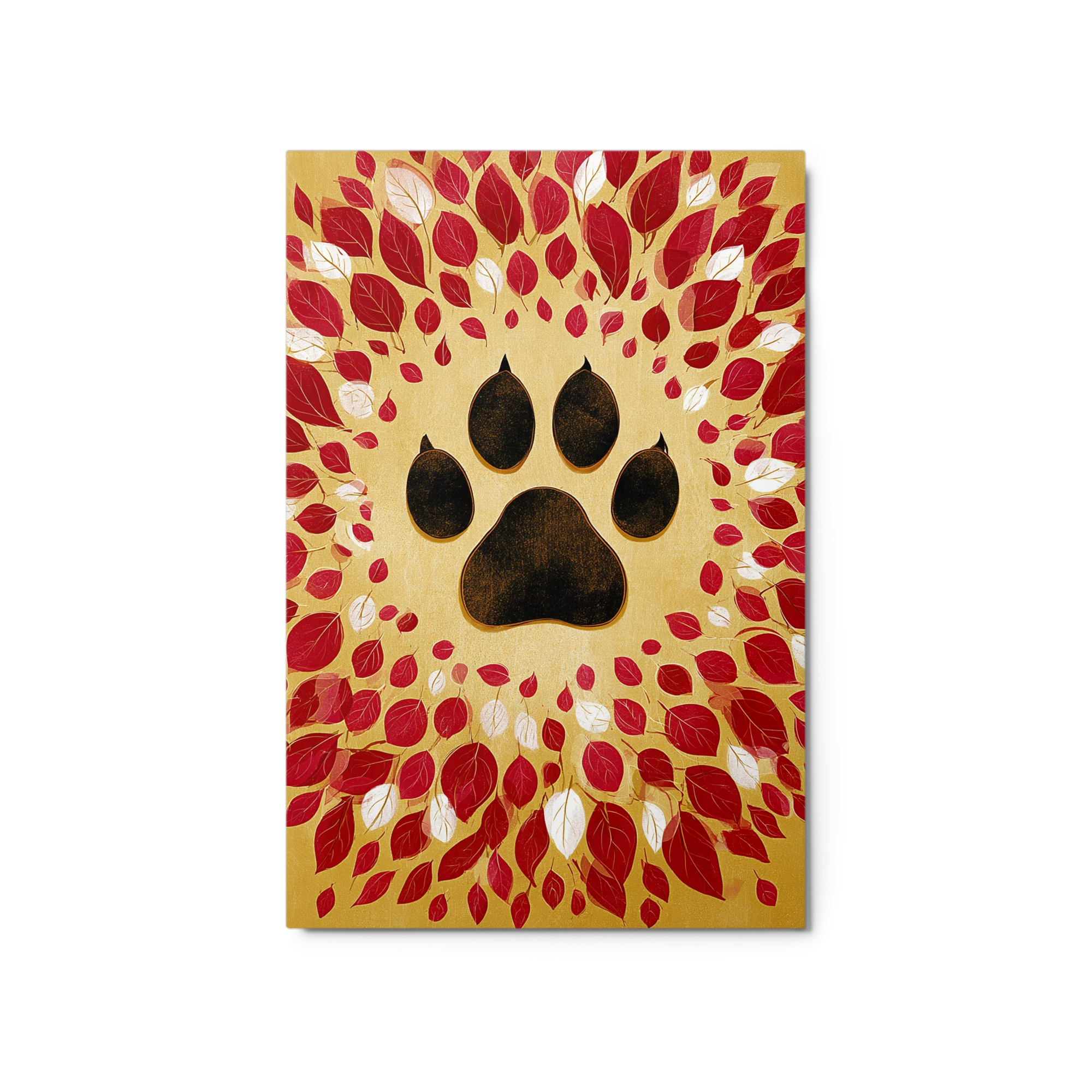 Autumn Paw Print