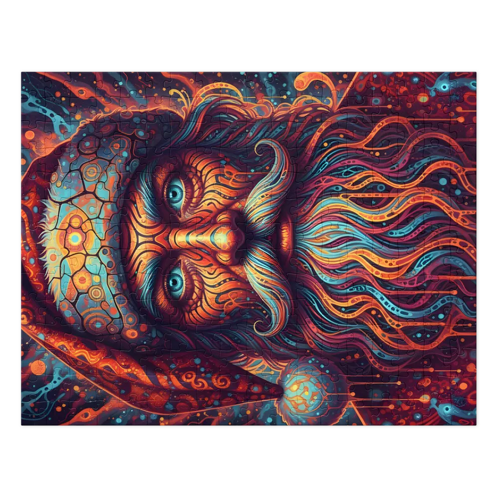 Cosmic Sage Portrait | Jigsaw Puzzles