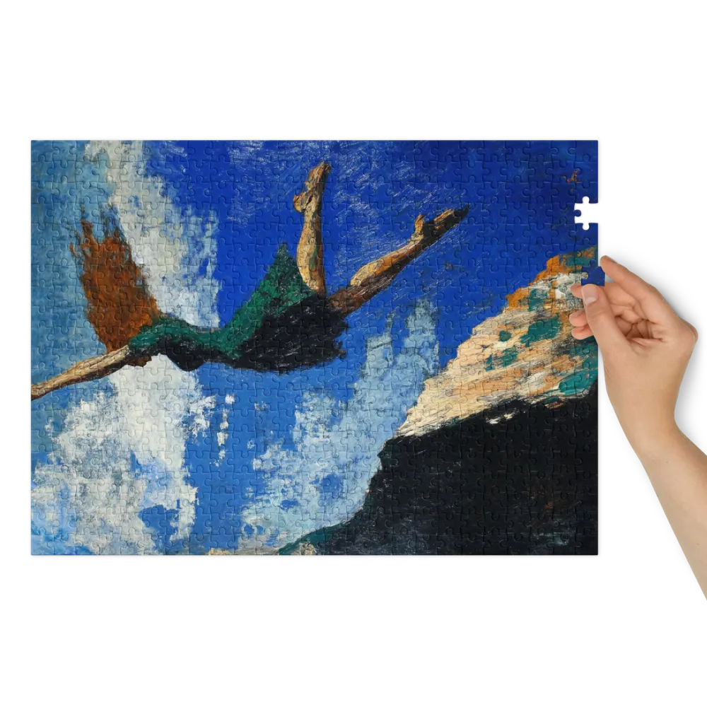 Salto da Liberdade 
 Puzzle em caixa de metal