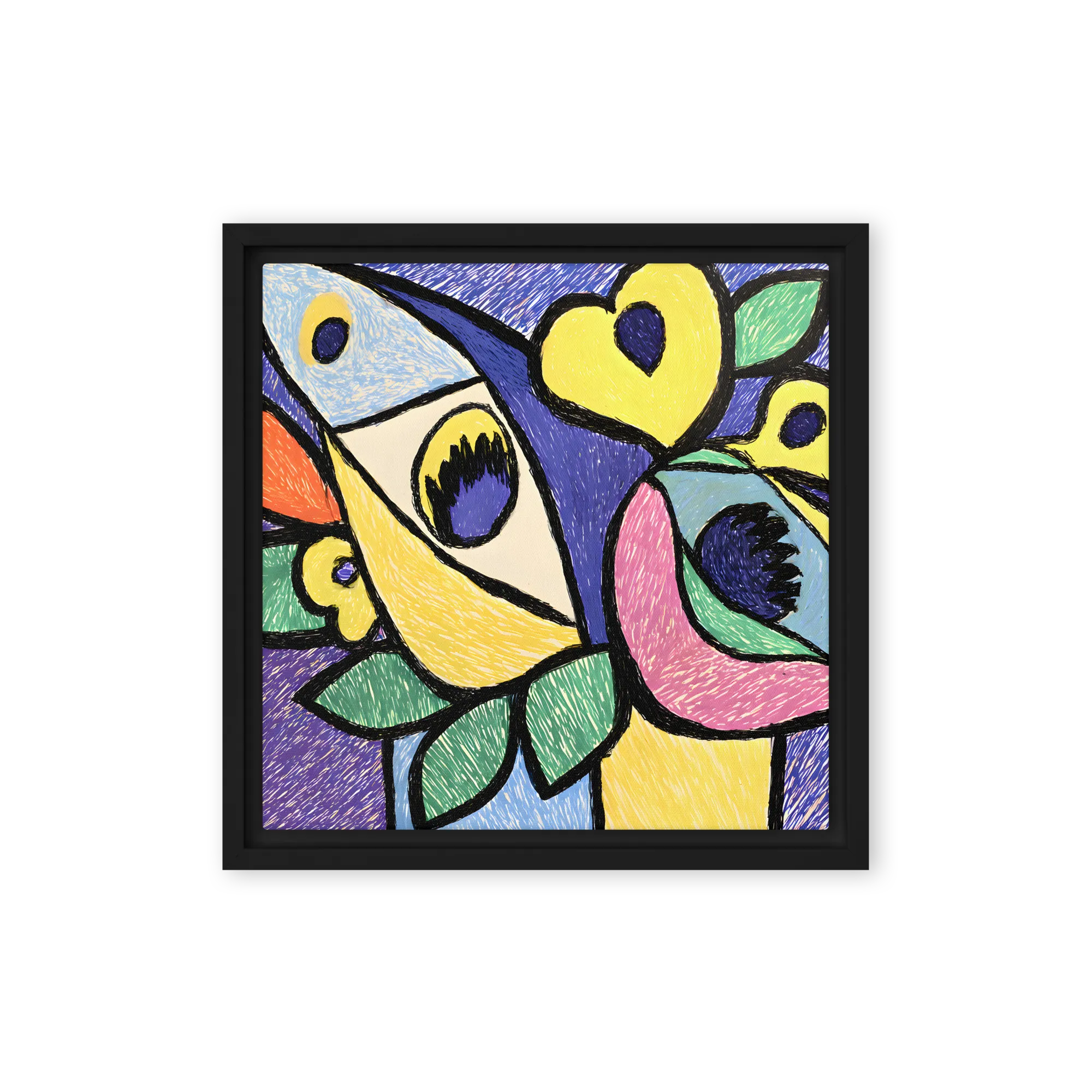 Stylized Floral Still Life
