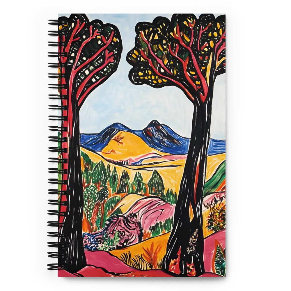 Fauvist Landscape 
 Spiral Notebook | 140 pages