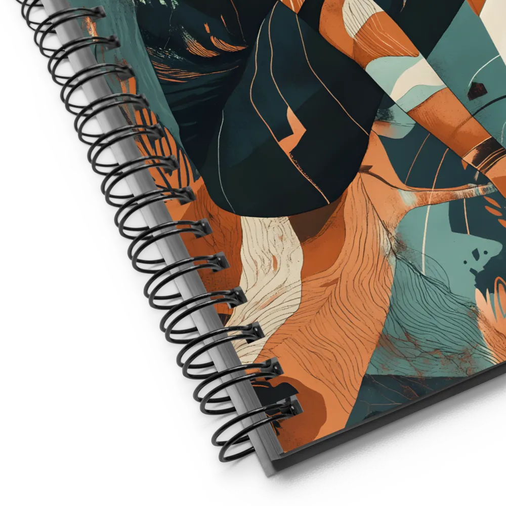 Pondering in the Abstract 
 Spiral Notebook | 140 pages