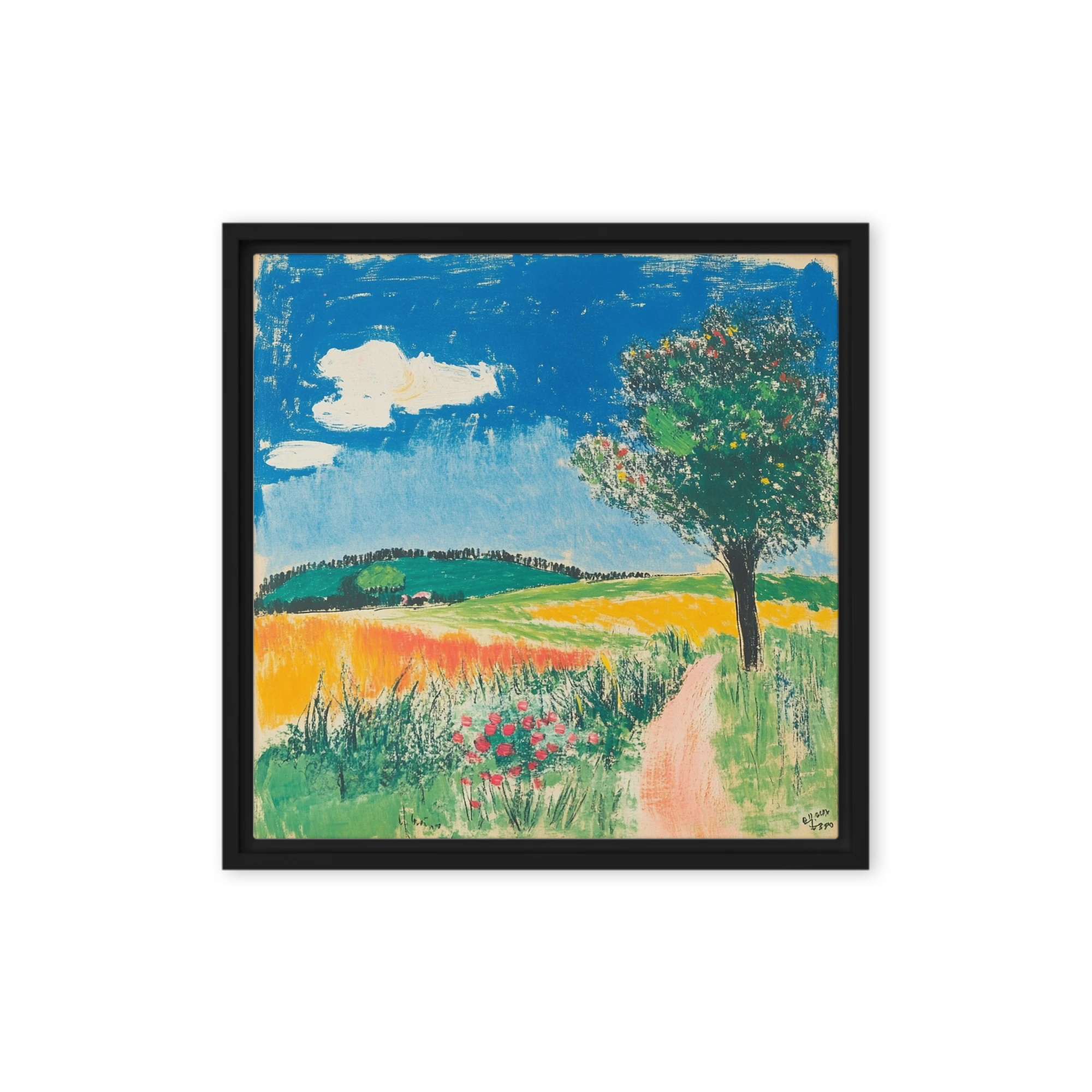 Summer Field Path | Art Print