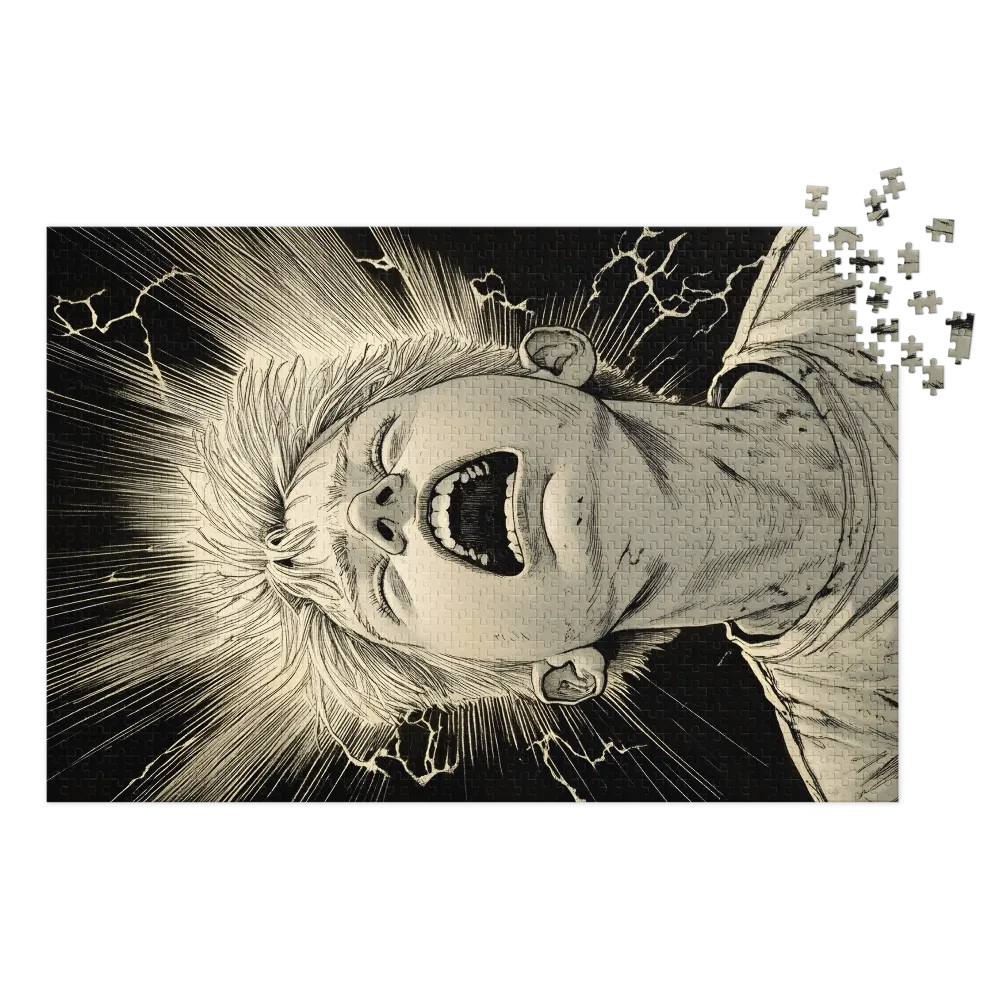 The Burst of Emotion 
 Jigsaw Puzzle in Tin Box