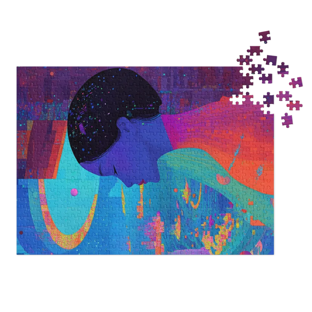 Cosmic Profile Illustration