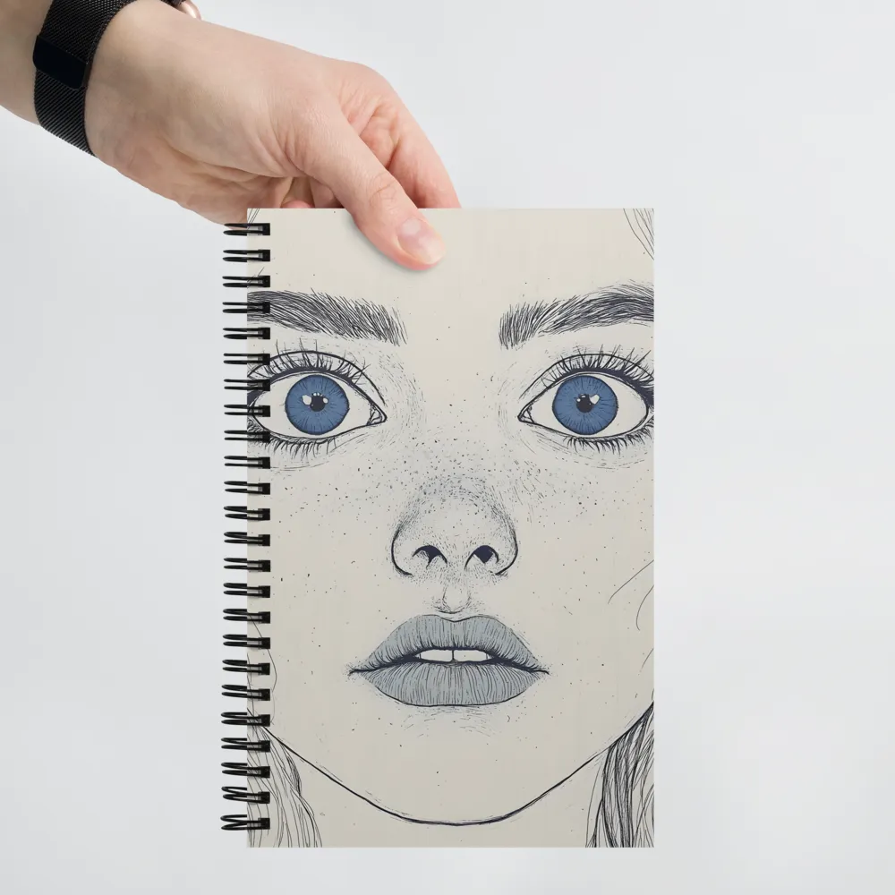 Intense Gaze 
 Spiral Notebook | 140 pages