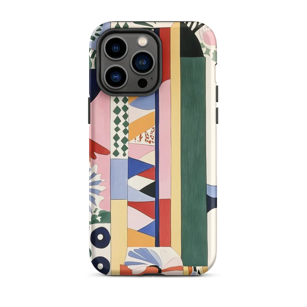 Vibrant Abstract Composition | Phone Case