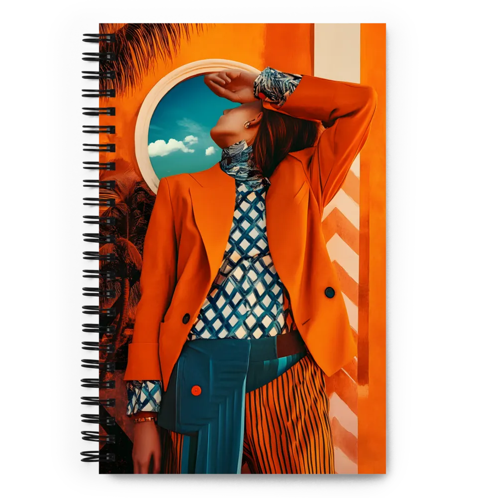 Tropic Horizon Gaze 
 Spiral Notebook | 140 pages