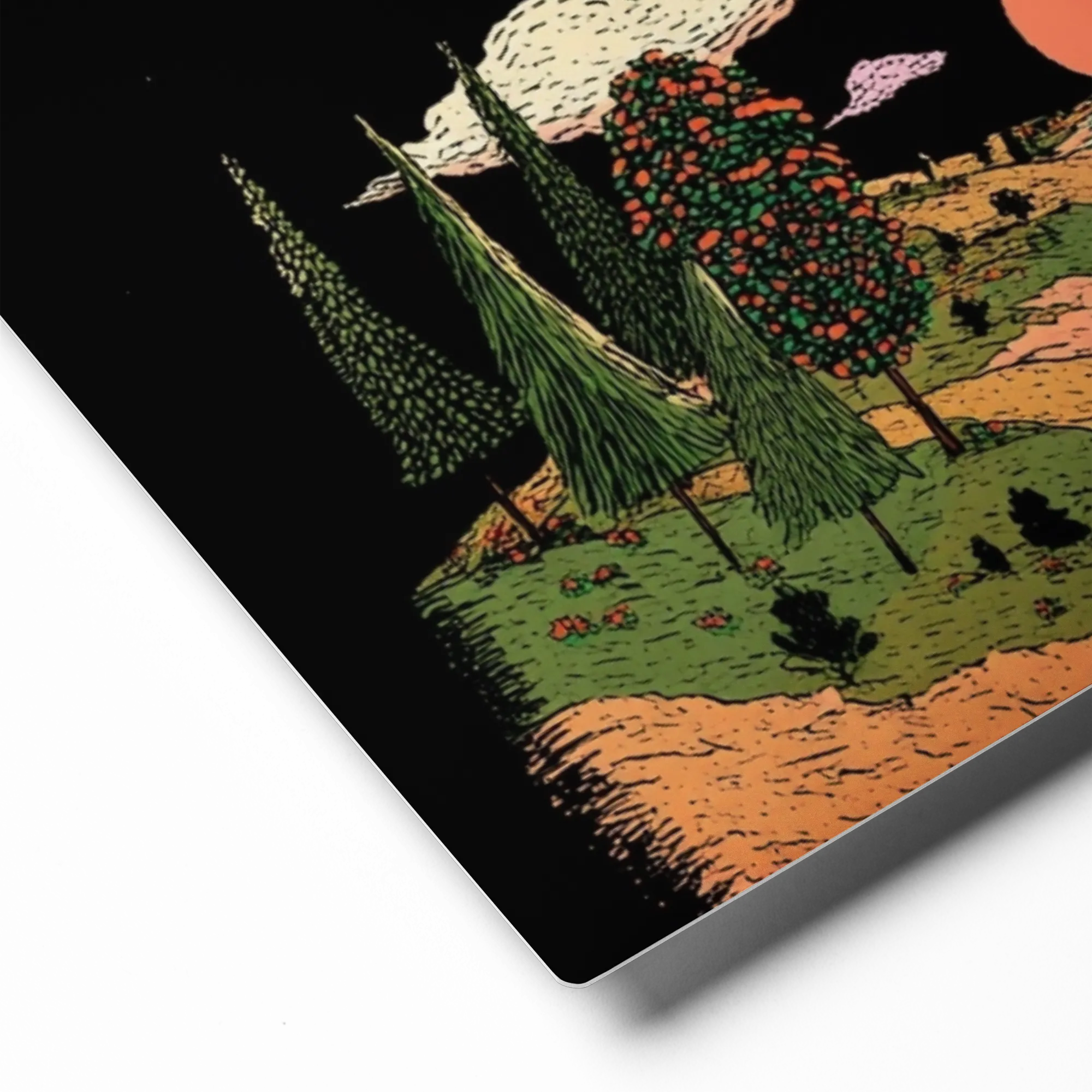 Cosmic Riverway 
 Canvas | 18″x 18″