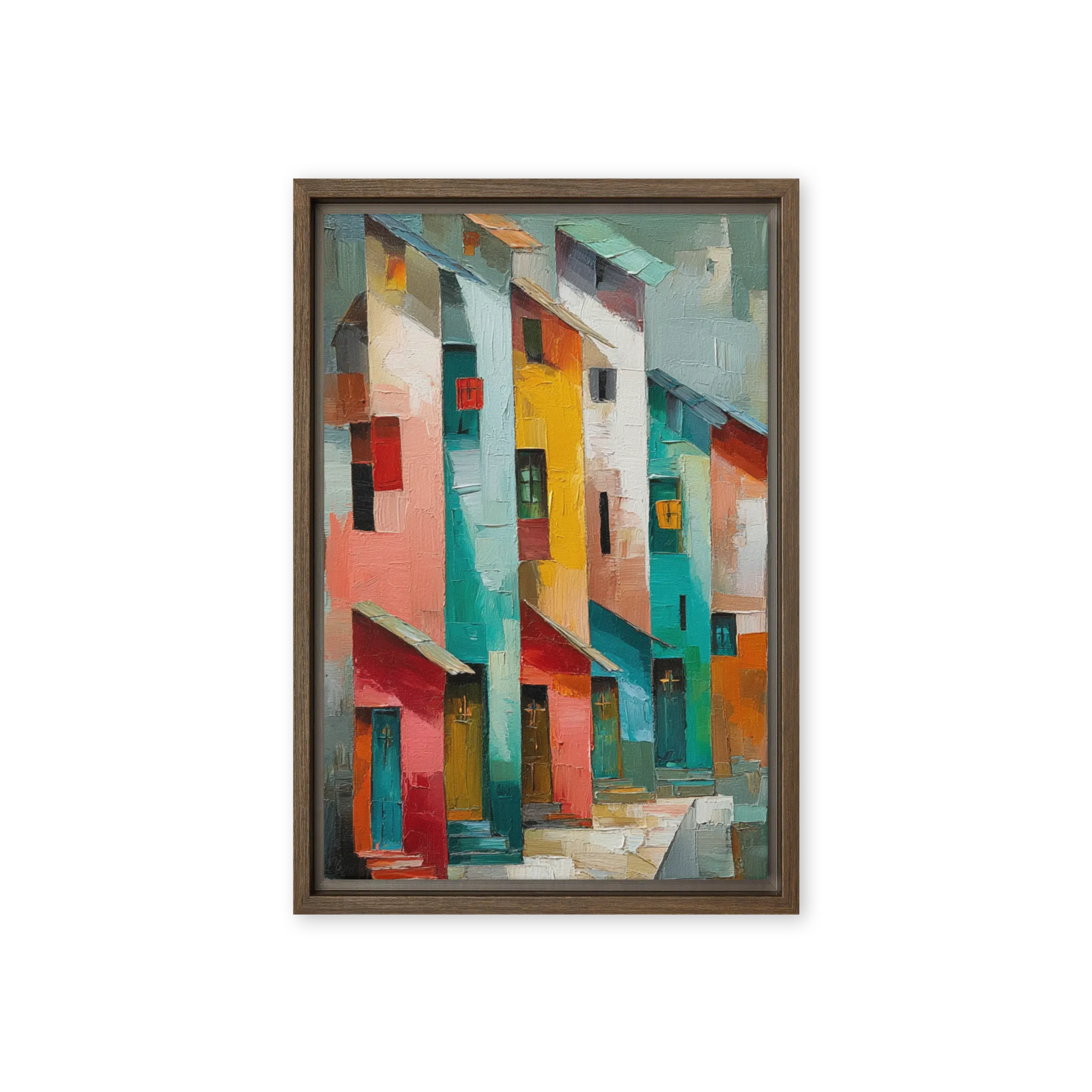 Impasto Wall Art — Paint Laid Thick