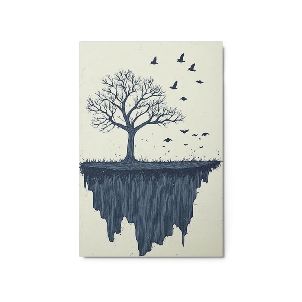 Floating Island Tree | Art Print